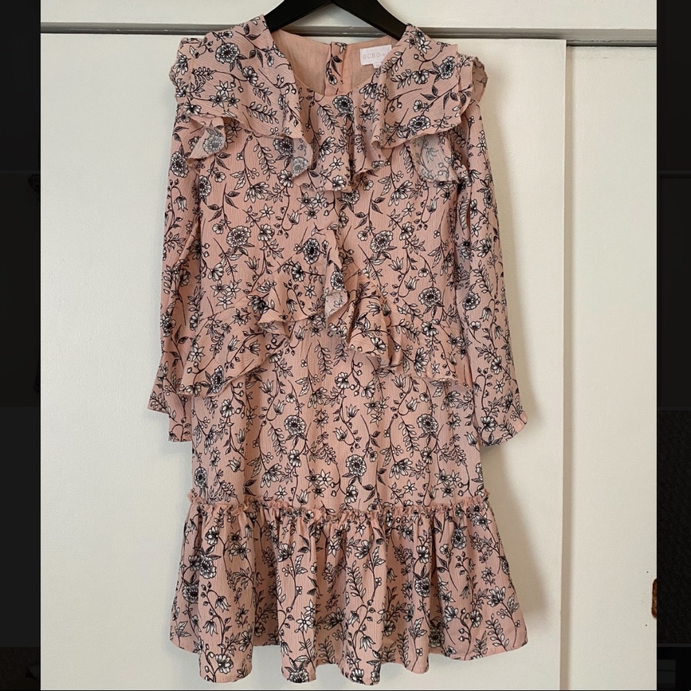 BCBG Girl’s Pink Ruffle dress
